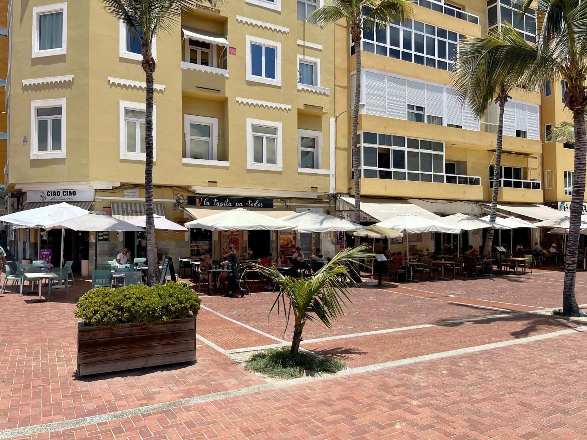 Mary Sanchez Beach Apartments ลาสปัลมาส เด กรานคานาเรีย ภายนอก รูปภาพ