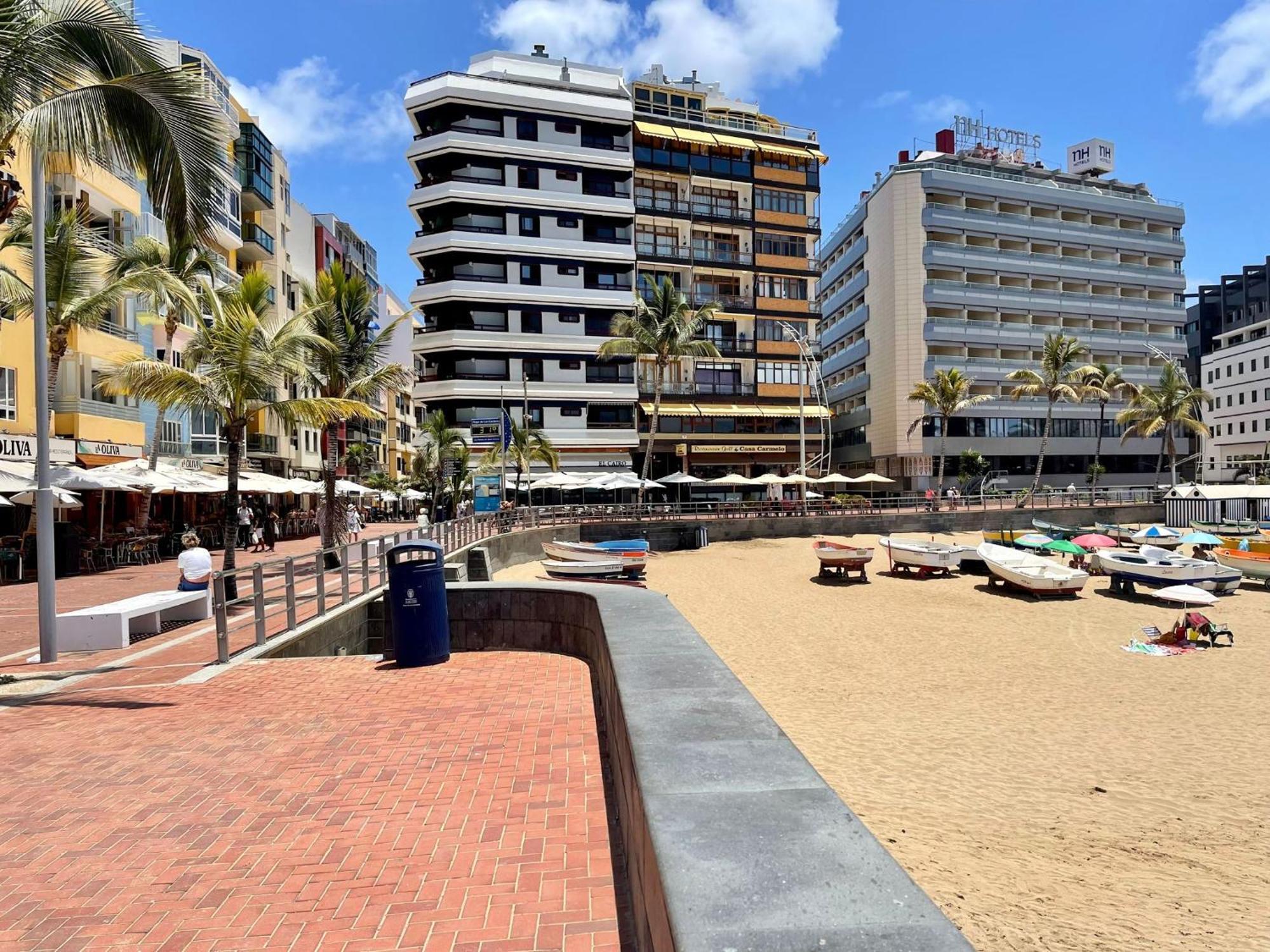 Mary Sanchez Beach Apartments ลาสปัลมาส เด กรานคานาเรีย ภายนอก รูปภาพ